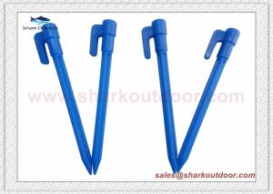 Wholesale Environment-friendly safety plastic tent peg for outdoor camping 6 in. from china suppliers
