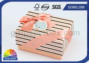 Wholesale Fashion Reusable Hard Cover Pink Lovely Paper Box with Dividers Inside , Wedding Gift Boxes from china suppliers