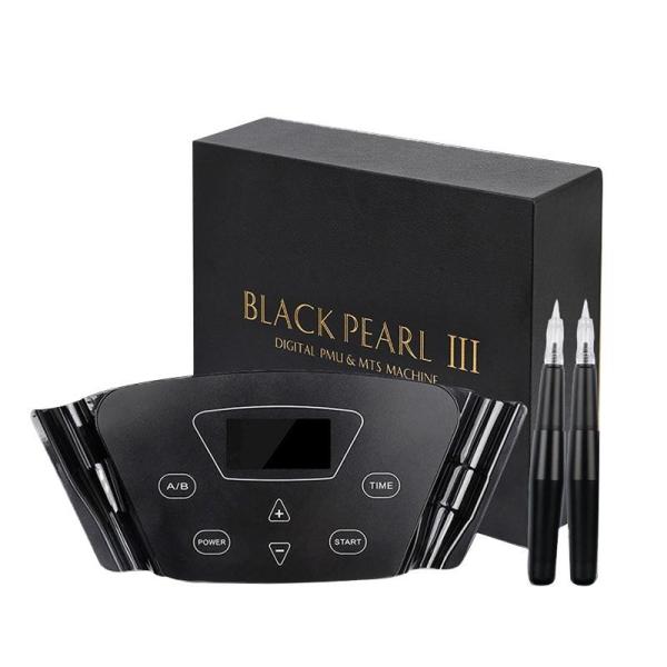 8W 50Hz Permanent Makeup Black Pearl All In One Tattoo Machine Professional