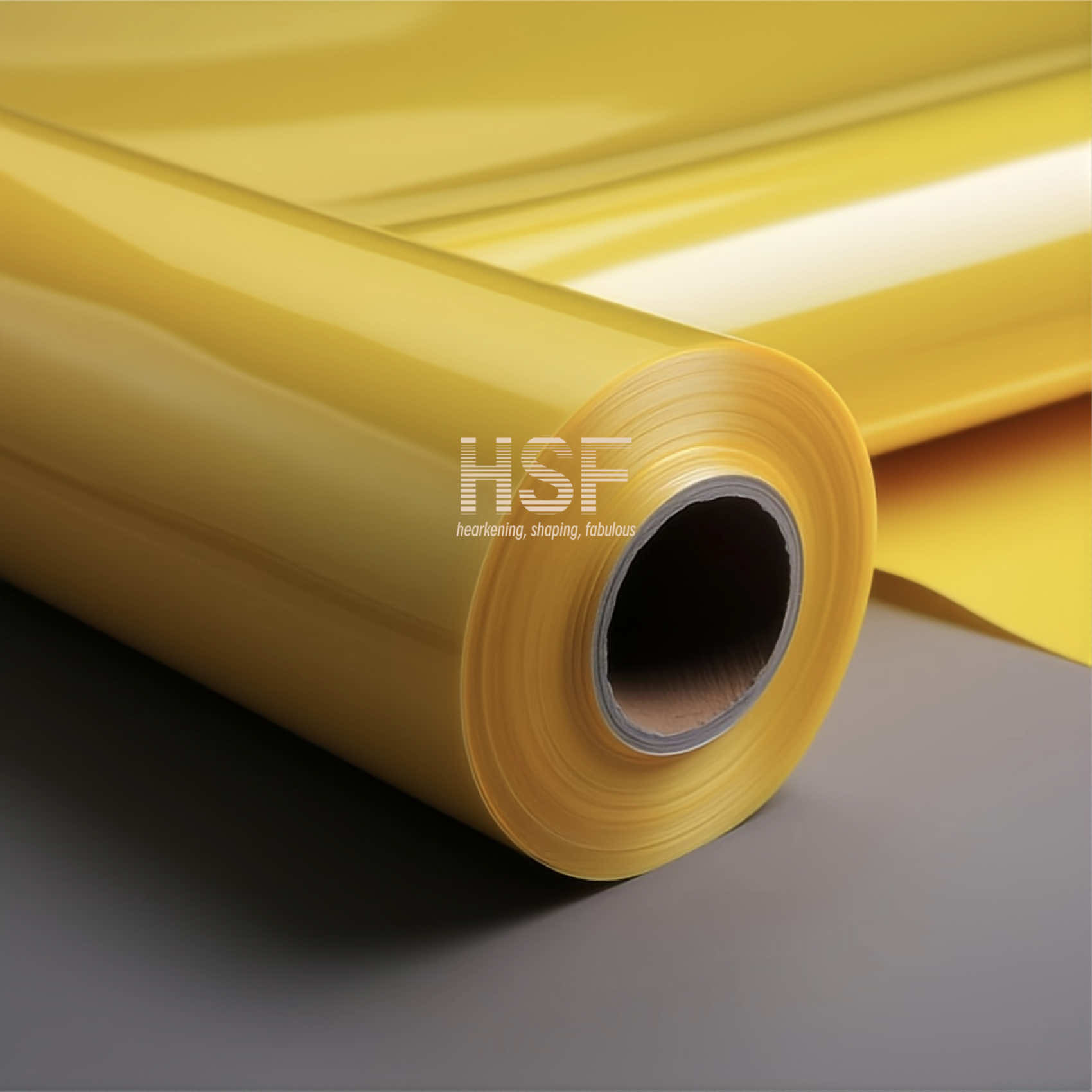 60 Micron Yellow CPP Cast Polypropylene Film Abrasion Resistant