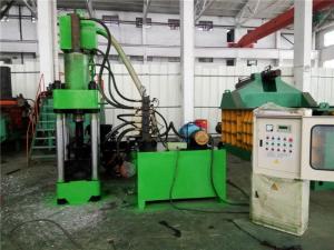 Wholesale Vibration Free Metal Briquetting Press / Scrap Iron Hydraulic Briquette Press from china suppliers