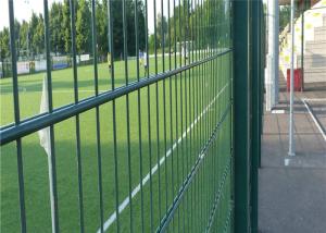 Wholesale Industry 2m Height Steel Welded Wire Fencing Security Metal With Round Post from china suppliers