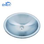 Circular Shape Stainless Steel Kitchen Sink Single Bowl Kitchen Sink Press