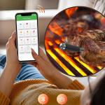 Newest Wireless Bluetooth Bbq Thermometer IPX8 Waterproof Household Food
