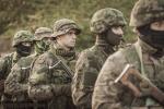 Enzyme wash Polyester/Cotton africa military combat camouflage fabric twill