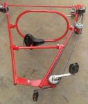 Electric Inspection Overhead Line Cart For Single Conductor Inspection Trolley