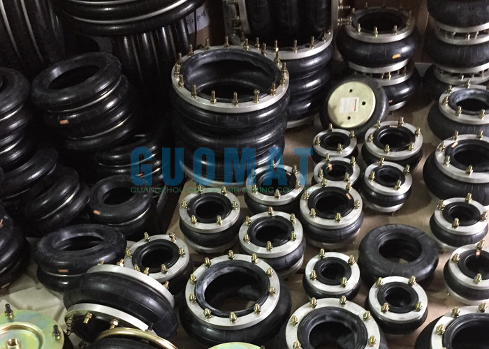 Rubber Double Convoluted Industrial Air Isolator 130142H-2 For Vibrating Sieve
