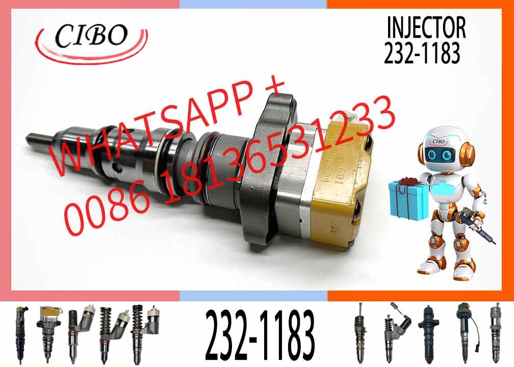 Common rail injector fuel injecto 232-1183 111-7916 177-4753 138-8756 222-5963 for 3412 Excavator 3412E/5110B