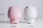 Cute Pet Led Starry Sky Projector Light Bluetooth Speaker 120x122x156mm
