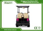 Pink 48 Voltage Trojan Battery 4 Passenger Golf Cart Rear Drum Brake Type
