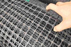 Wholesale Color Black Biaxial Polypropylene Geogrid 40/40kn Road Reinforcement from china suppliers