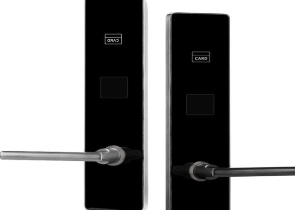 Hotel 3KG Hotel Intelligent Door Lock 75mm Item Gun Black