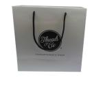 Luxury custom logo printing shopping paper bag gift packaging bag