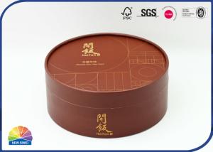 Wholesale Large Diameter Tube Container Packaging Hot Gold Stamping Logo from china suppliers