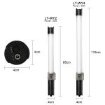 9990K 640pcs Warm White LED Tube Light RGBW With Effects Film Lights