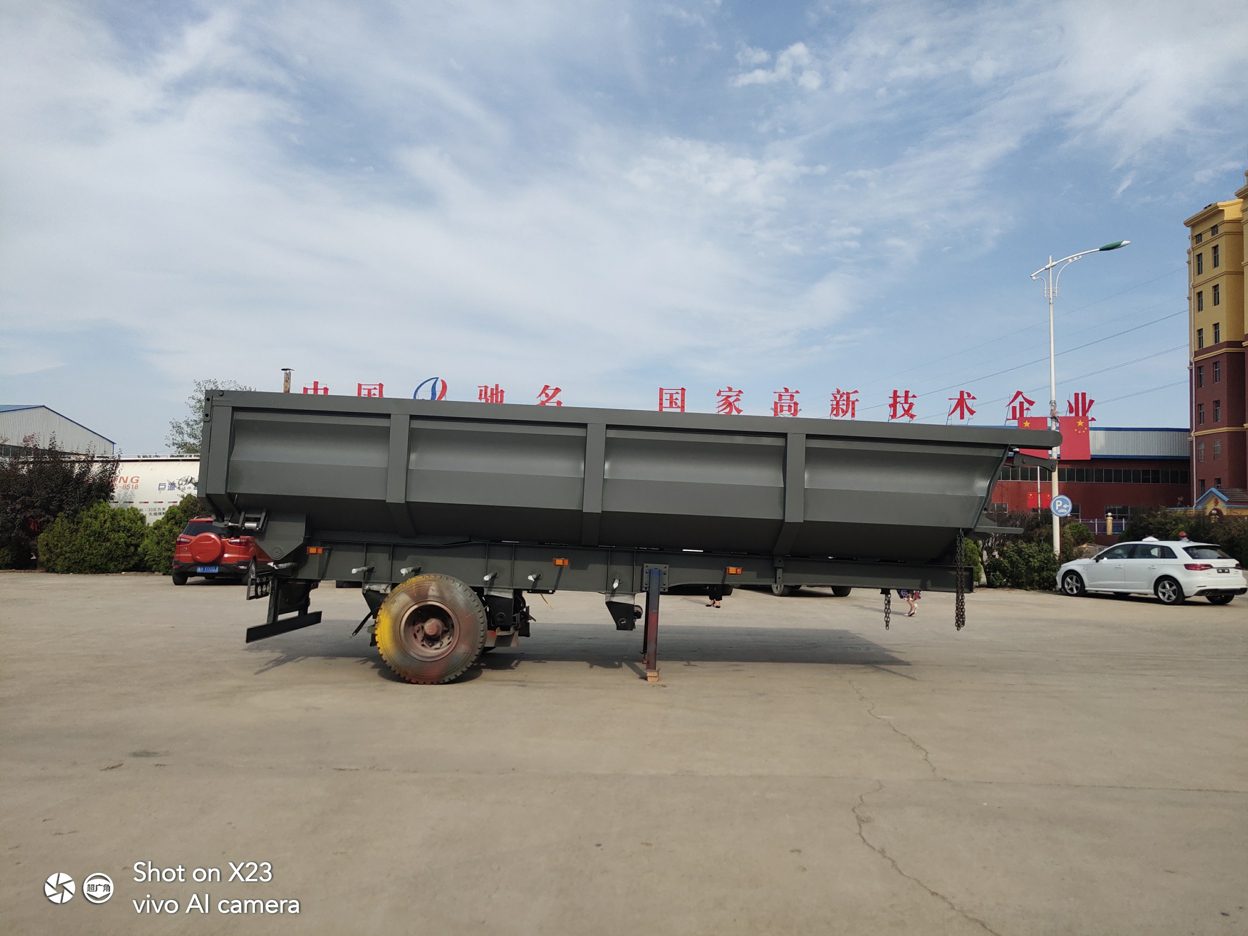 U Shape Tipper Cargo Truck Trailer The Best Way to Transport Sand Stone or Bulk Cargo