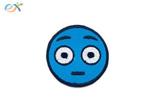 Wholesale Emoji Small Personalised Embroidered Patches DIY Clothing Decorative Logo from china suppliers