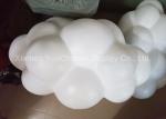 Mall Ceiling Hanging Modern Art Sculptures , Resin Cloud Sculpture Weatherproof