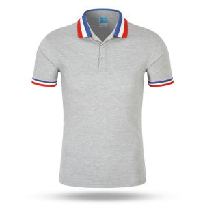 Wholesale Classic Polo Button Up T Shirt Short Sleeve Collar T Shirt Polo SGS from china suppliers