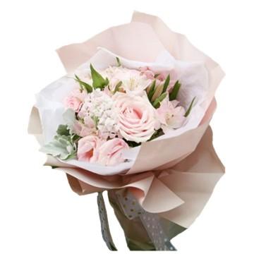 Lizhiran Ins Style Xueli Paper Flower Wrapping Paper Bouquet Special Baby's