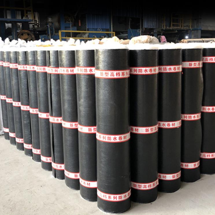 SBS Modified Asphalt Coil Waterproofing Membrane Adhesive For Office Building