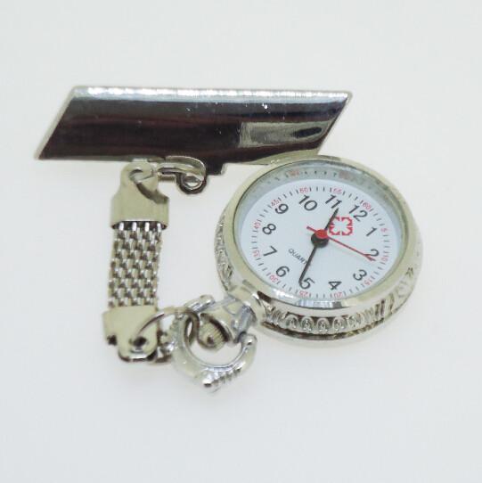 Silver Mesh Band Metal Chain Medical Watch Hospital Nurse Watch With Quality