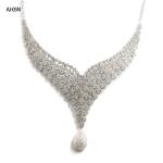 Dinner Party 925 Sterling Silver Elegant Silver Necklace Sterling Silver Toggle
