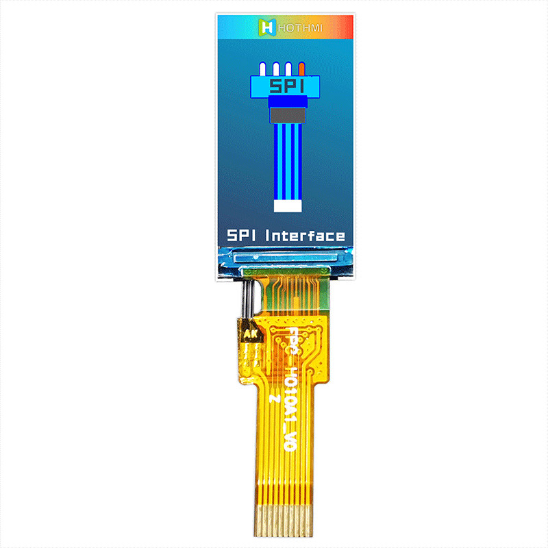 0.96 Inch Bar Type TFT LCD , SPI Sunlight Readable TFT 350cd/m2