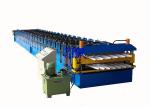 Wall Panel / Roofing Corrugated Sheet Roll Forming Machine 23 Forming Group