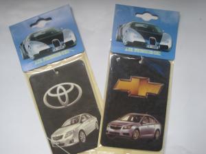 Wholesale various car logos hanging air freshener,fancy cheep gift for free. from china suppliers