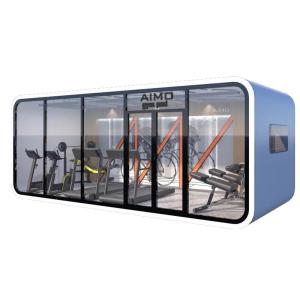 Wholesale 20/40 Ft Prefab Apple House Garden Living Container Home With Outdoor Glass Walls Apple Cabin 20 Ft Container Office from china suppliers
