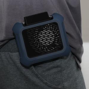 Wholesale Portable Belt Hanging Fan silent wind Neck Band Waist USB Mini Ventilador from china suppliers