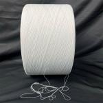 Bleached White Ne 12s Ne16s Single Ply Cotton Yarn For Knitting And Weaving