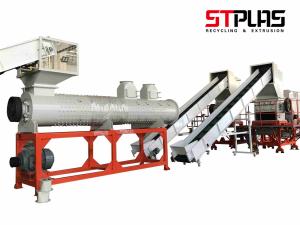 Wholesale Color Customized 3000kg/h PET Bottles Crushing Washing Drying Line from china suppliers