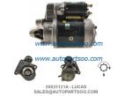 27420 LRS172 - LUCAS Starter Motor 12V 2.2KW 10T MOTORES DE ARRANQUE
