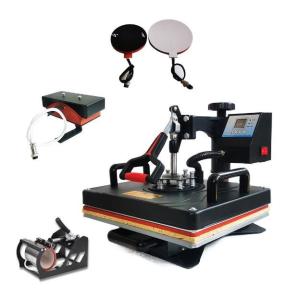 Wholesale Mugs Cup T-Shirt Sublimation 5 In 1 Heat Press Machine from china suppliers