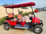 Factory Made Road Legal Red Lithium Battery Power Electric Golf Cart 2 4 6 8