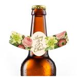 Waterproof Adhesive Vinyl Wine Bottle Neck Label Sticker Hologram Beer Bottle