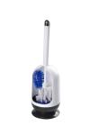 12x40cm Toilet Bowl Brush And Holder For Bathroom Storage PP Bristles