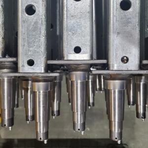 Wholesale 2500-3500Kg 50mm Unbraked Square Tube Drop Axle 188.5mm Spindle from china suppliers