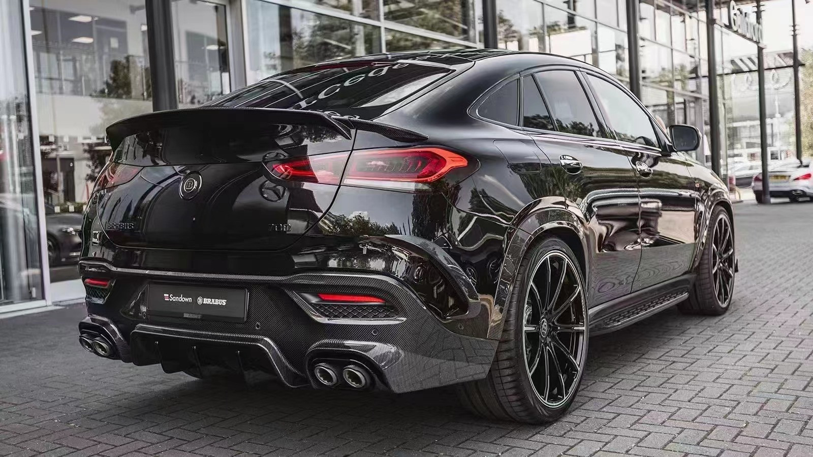 For 2020-2022 Mercedes GLE Carbon Fiber Body Kit GLE GLE Coupe Upgraded for Bras-style Carbon Fiber Body Kit