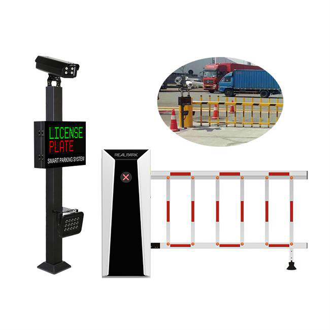 LPR Parking Dispenser With LED Display 6mm Camera For Parking Automation Solution