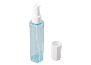 Wholesale ABS Cap Blue 150ml Makeup Remover Pump Bottle Facial Cleansing Oil Bottle from china suppliers