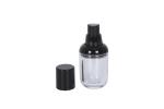 Airless 25ml Empty Foundation Bottle Transparent Glass