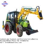 Electric Power Excavator Post Hole Borer / Hydraulic Tractor Earth Auger