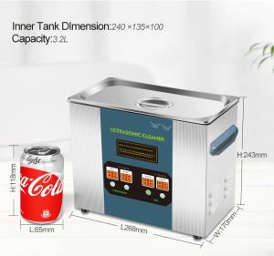 Wholesale AC240V 120W Ultrasonic Bath Cleaner 3.2L Ultrasonic Washing Machine from china suppliers
