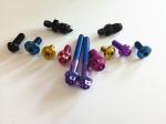 Motor Race Titanium Motorcycle Parts Ti6al4v Bolts Screw With Anodize Color