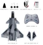 2.4g Fx9630 6 Axis Gyro Epp Foam J20 Rc Glider Airplane Fixed Wing Outdoor