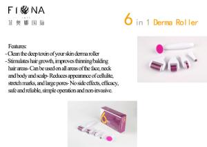 Wholesale Trade Assurance 0.5mm for clinical use 6 in 1 kit derma rollers acne scars healing wounds eye puffiness removal CE from china suppliers