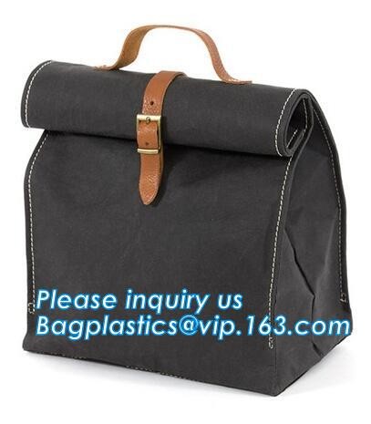 Cheap Lightweight Cheap Brown Custom Made Print Logo Water-proof Tyvek Paper Tote Shopping Bageco reusable promotion gif